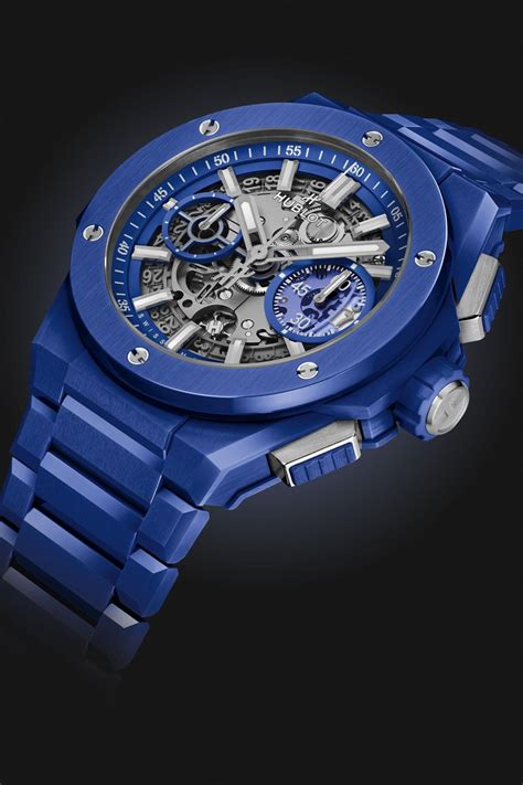 Hublot Big Bang Integrated Blue Indigo Ceramic 